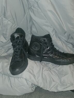 Converse Black High-Top Sneakers